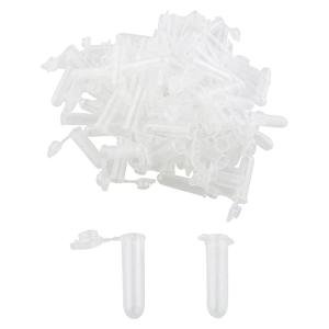 100pcs 2ml Microcentrifuge Tubes with Caps