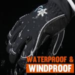 AIGEVTURE Thermal Insulated Winter Work Gloves