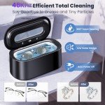 Portable Ultrasonic Jewelry Cleaner with Digital Timer