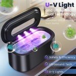 Portable Ultrasonic Jewelry Cleaner with Digital Timer