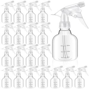 24 Pack 8 oz Clear Plastic Spray Bottles