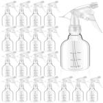 24 Pack 8 oz Clear Plastic Spray Bottles