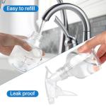 24 Pack 8 oz Clear Plastic Spray Bottles