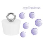 Silicone Rubber Tapered Plugs - 4 Pack