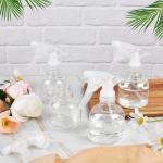 24 Pack 8 oz Clear Plastic Spray Bottles