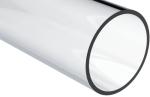 Clear Extruded Acrylic Round Tube, 3-1/4" ID x 12" L