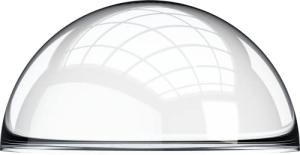 Clear Acrylic Half Sphere Cabochon - 1.5