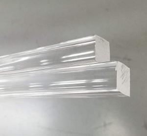 Clear Acrylic Square Rods, 1/2" x 24", 4-Pack