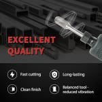 Carbide Burr with ¼” Shank - ½” Cutter