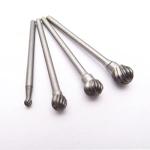4-Pcs Ball Shape Aluminum Cutting Burr Set