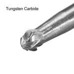 Tungsten Carbide Rotary Files - Double Cut, 2pcs