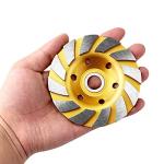 4-Inch Turbo Diamond Grinding Cup Wheel Set
