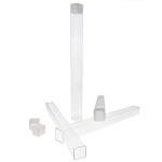 Beadsmith Clear Plastic Storage Tubes – 100 Pack