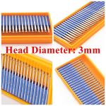 Diamond Grinding Bits 3mm Spherical Head - 30 Pack