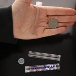 Beadsmith Clear Plastic Tubes - 3 Inch - 25 Pack