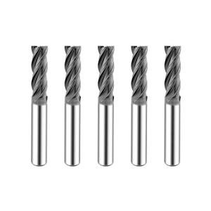 SPEED TIGER 4 Flute Carbide Square End Mill Set