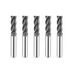 SPEED TIGER 4 Flute Carbide Square End Mill Set