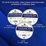 60 Yd Autoclave Tape for Sterilization Indicators