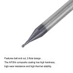 0.5mm Solid Carbide Ball Nose End Mill Bits