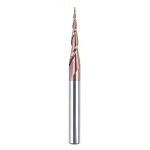 SpeTool 1/4" Tapered Ball Nose End Mill