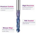 CNC Ball Nose Router Bits with TAC Coating