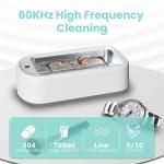 Portable 50W Ultrasonic Jewelry Cleaner, 25oz