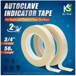 Ks-Tek Autoclave Sterilization Tape, 50m 2 Rolls