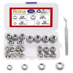 160Pcs Stainless Steel Countersunk Washers Assortment