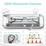Portable 50W Ultrasonic Jewelry Cleaner, 25oz