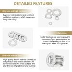 800-Piece Stainless Steel Washer Assortment Kit