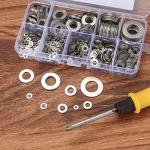 684-Piece Stainless Steel Washer Assortment Set