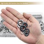 800-Piece Stainless Steel Washer Assortment Kit