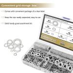 800-Piece Stainless Steel Washer Assortment Kit