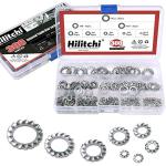 300-Pcs Stainless Steel Star Lock Washers Kit
