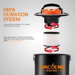 BACOENG 4-Gallon Compact Ash Vacuum Cleaner