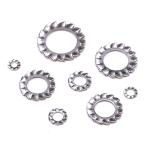 300-Pcs Stainless Steel Star Lock Washers Kit