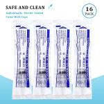 16 Pack of 20ml Sterile Plastic Syringes