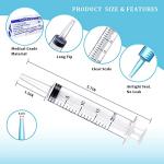 16 Pack of 20ml Sterile Plastic Syringes