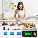 Large 40kg Digital Kitchen Scale with LCD Display