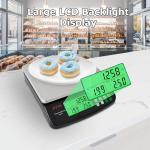 Large 40kg Digital Kitchen Scale with LCD Display