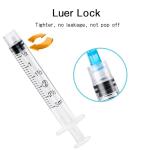100 Pack of 3ml Luer Lock Syringes with Needles