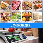 Digital Food Scale with Price Calculator for Retail