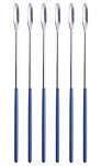 Aozita 6 Pack Lab Spatula and Scoop Set