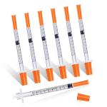 30G 0.5ml Syringes, 100 Pcs, Individually Wrapped