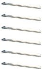 EISCO Stainless Steel Lab Scoop Spatula Set 6