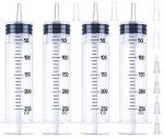 250ml Large Syringe with Cap - 4 Pack