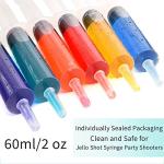 10 Pack 60ml Plastic Syringes with Measurement
