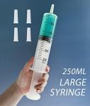 250ml Large Syringe with Cap - 4 Pack