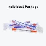 U-100 1cc 31G Syringe 20-Pack, Individually Wrapped
