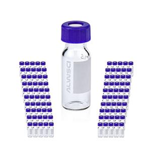 Clear Autosampler Vials for HPLC - 100 Pack